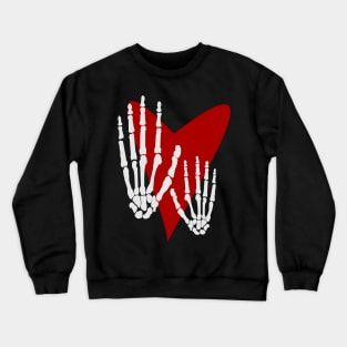 Skull hand Crewneck Sweatshirt